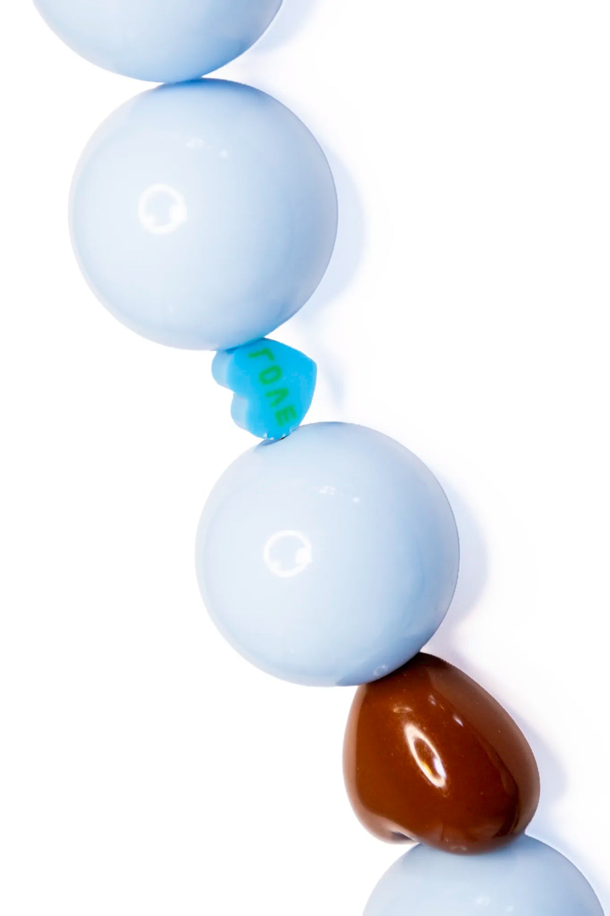 Light Blue Bubble Necklace