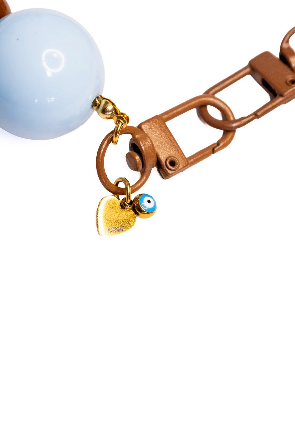 Light Blue Bubble Necklace