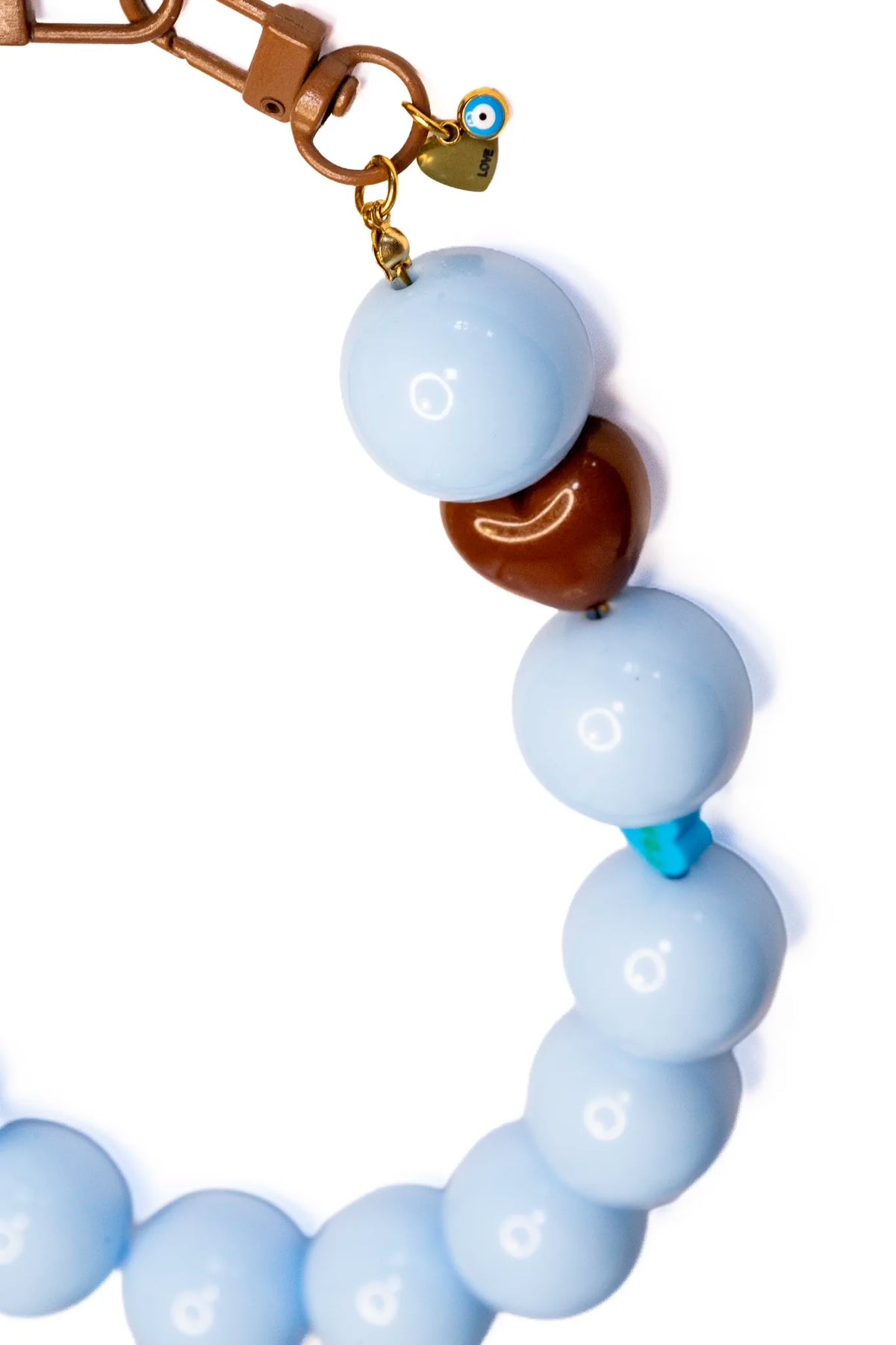 Light Blue Bubble Necklace